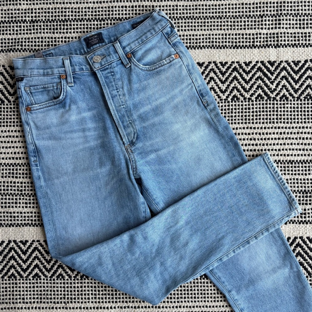 Citizens of Humanity Olivia Crop High Rise Slim size 25